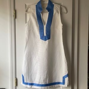Sail to Sable blue and white tunic